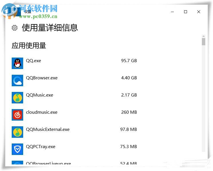 Win10查看程序使用流量教程