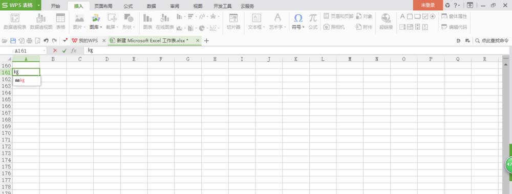 WPS中怎么输入公斤符号 具体方法介绍