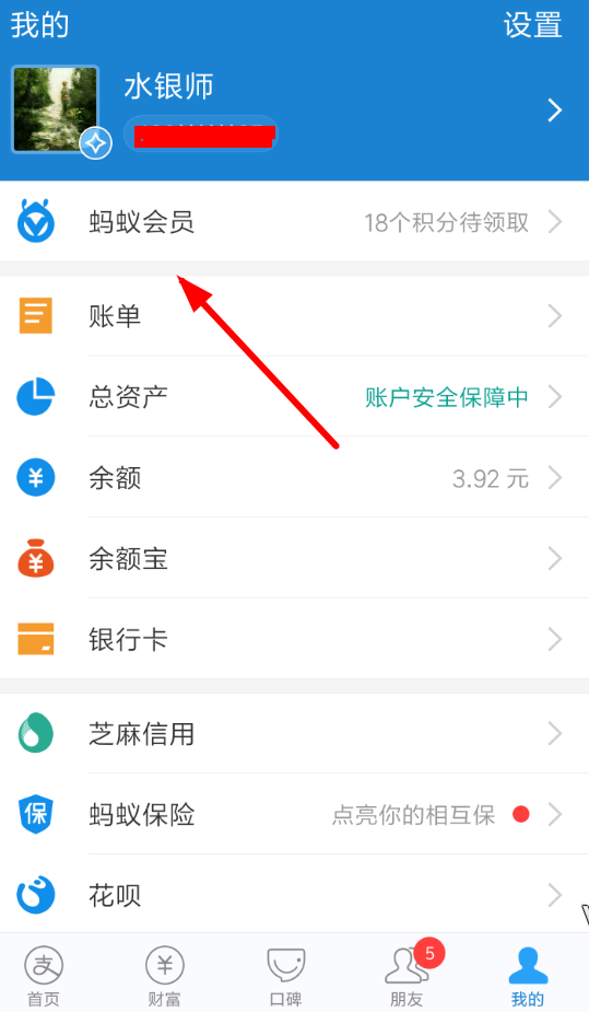 支付宝APP捐赠积分的详细操作步骤