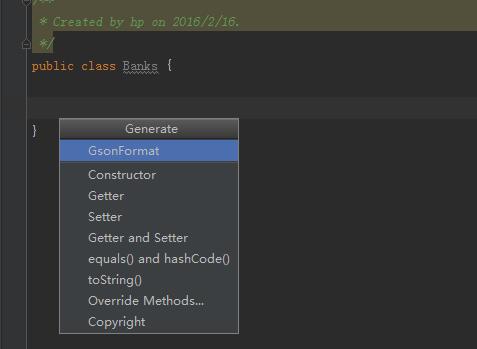 Android Studio 一键生成Json实体类教程