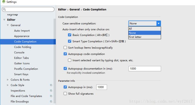 Android Studio 设置代码提示和代码自动补全快捷键方式