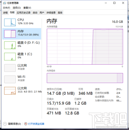 win10电脑为什么占用这么高内存？产生的原因与解决方法