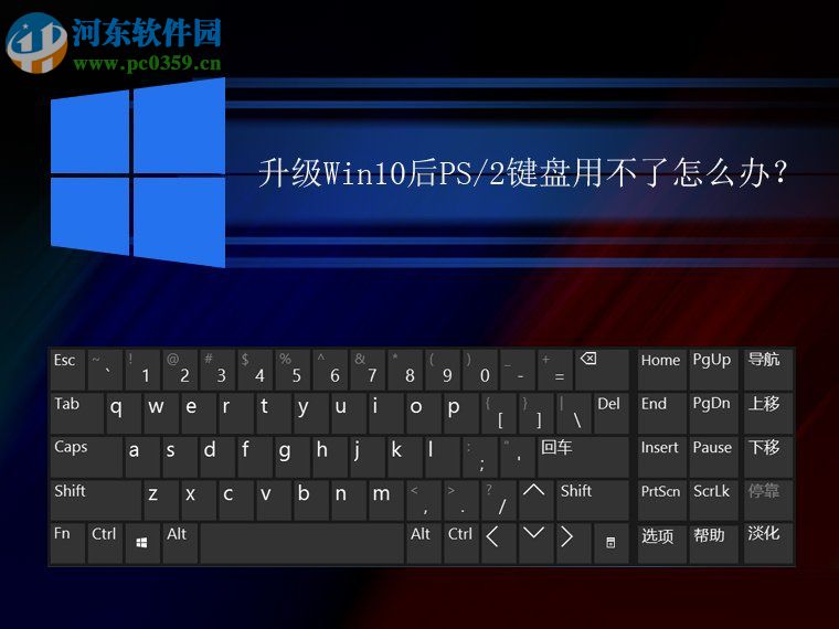 升级Win10后PS2键盘不能用怎么办？解决PS2键盘不能用的方法