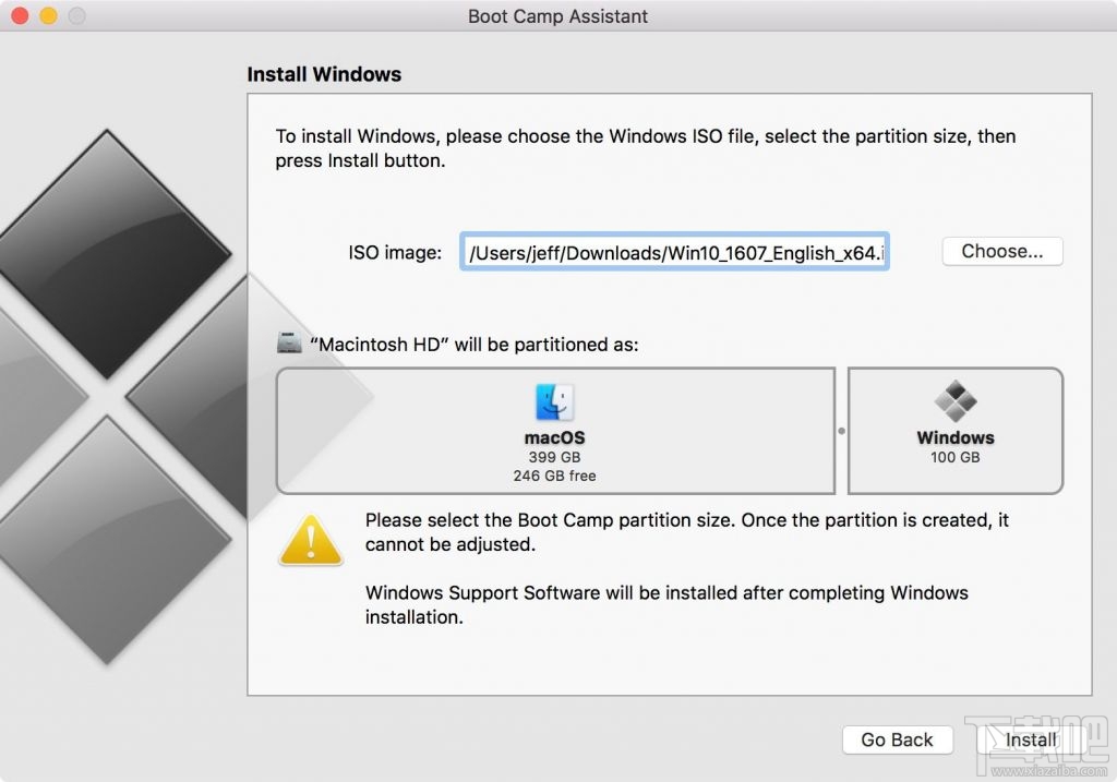 Mac如何使用Boot Camp安装Win10？Mac安装Win10教程