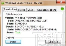 windows loader的使用方法