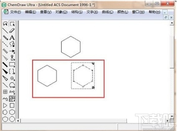 chemwindows复制结构的操作方法