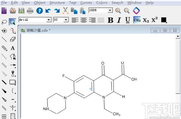 chemwindows旋转结构式的操作方法