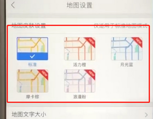 高德地图怎么设置地图皮肤_具体操作流程