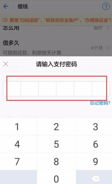 支付宝app中通过蚂蚁借呗借钱_蚂蚁借呗详细操作步骤