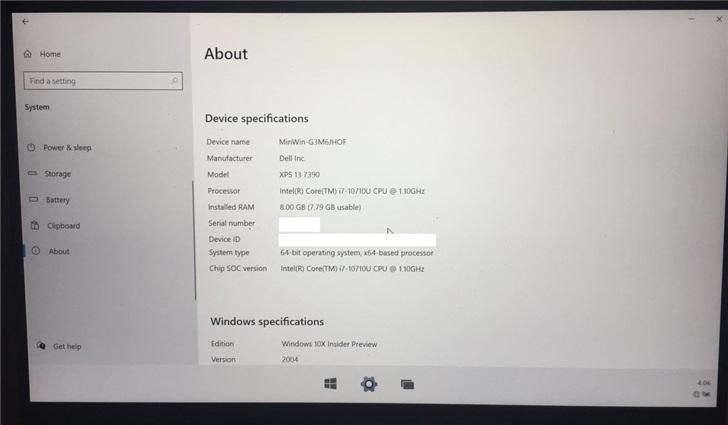 Windows 10X代码更干净 能够持续高性能的工作