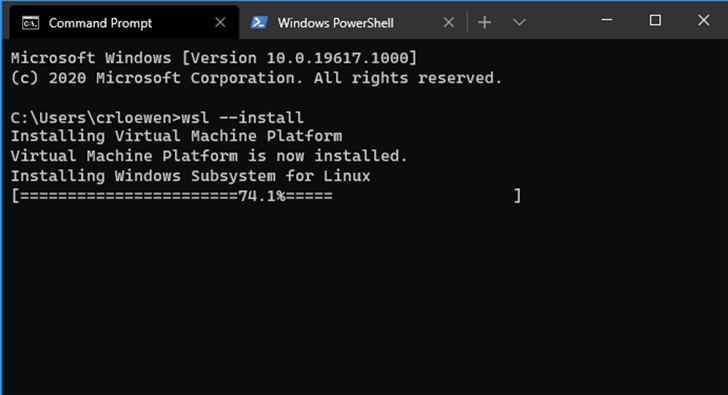 Win10本月开始支持WSL2 即将支持GPU和Linux Gui等