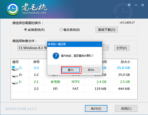 老毛桃怎么装win8系统