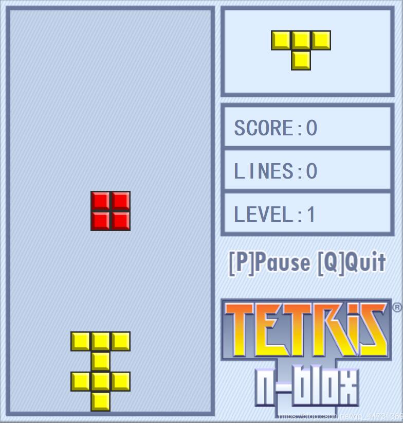 javascript+css实现俄罗斯方块小游戏