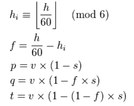 JavaScript实现HSL拾色器