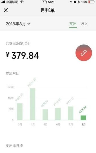 微信月账单在哪看 2018微信月账单查询方法