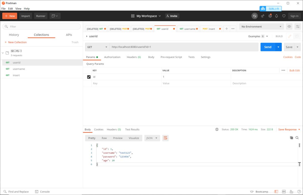 使用Spring Boot实现操作数据库的接口的过程