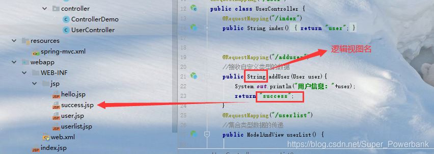 Spring MVC的参数绑定和返回值问题