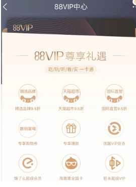 淘宝88vip会员怎么样?淘宝88vip会员有什么福利?