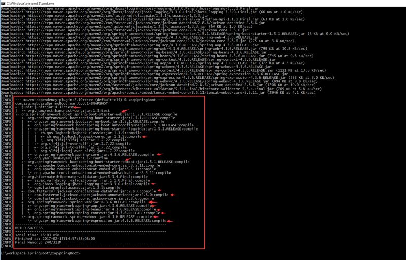 使用Spring Boot搭建Java web项目及开发过程图文详解