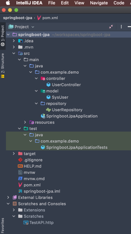 Spring Boot2.x集成JPA快速开发的示例代码