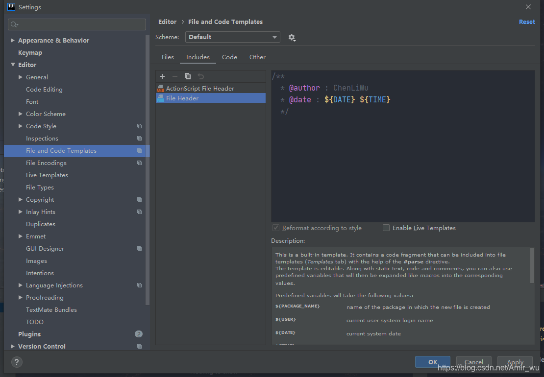 intellij idea设置统一JavaDoc模板的方法详解