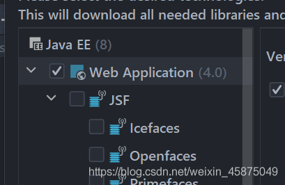 2020新版idea创建项目没有javaEE 没有Web选项的完美解决方法