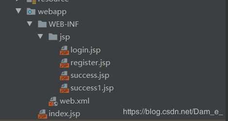 IDEA实现 springmvc的简单注册登录功能的示例代码