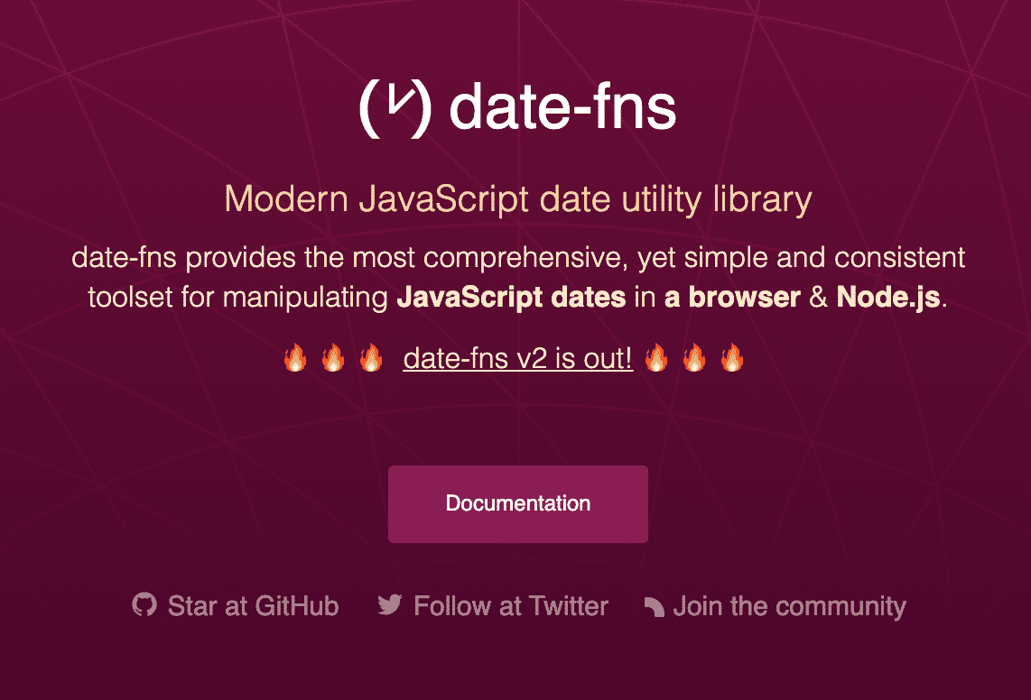 JavaScript日期库date-fn.js使用方法解析