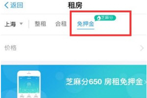 支付宝免押金租房在哪 免押金租房方法介绍