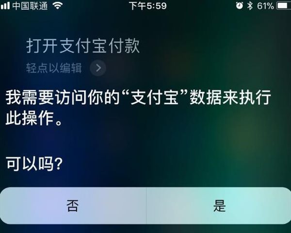 iPhone支付宝语音付款是真吗_iPhone支付宝语音付款怎么弄