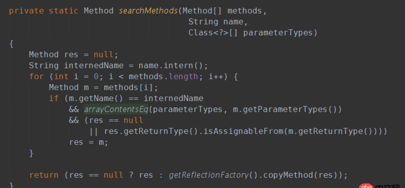 java - getMethod 的第二个参数是null和new Class[]{}的区别？