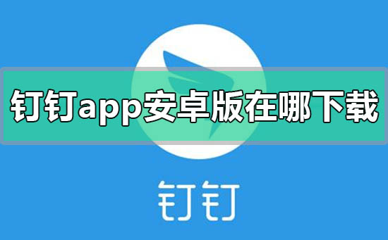 钉钉app安卓版在哪下载