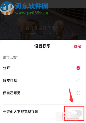 抖音APP设置不让他人下载自己视频的方法步骤