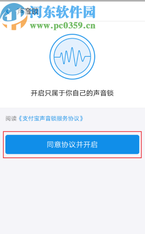 支付宝APP开启声音锁的方法步骤