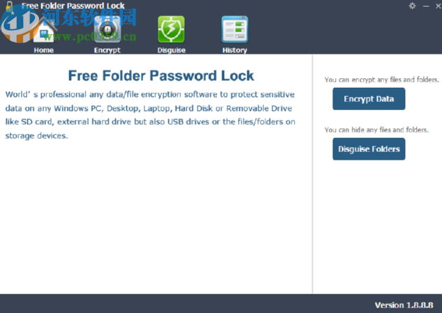 Free Folder Password Lock加密文件夹的方法