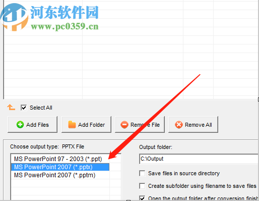 Okdo Word to PowerPoint Converter将Word转换成PPT的方法