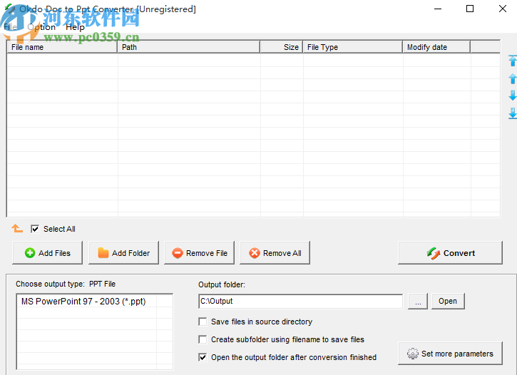 Okdo Doc to Ppt Converter将doc转换为PPT的方法