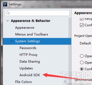 IntelliJ IDEA设置Android sdk路径的方法