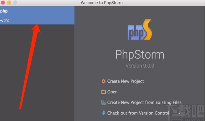 phpstorm删除项目的操作方法