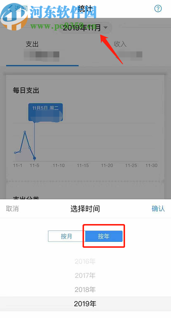 支付宝APP查看年度账单的操作方法