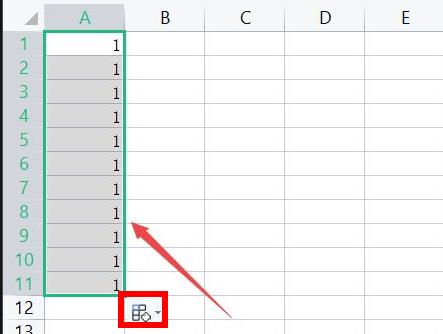 excel数字下拉不变设置方法