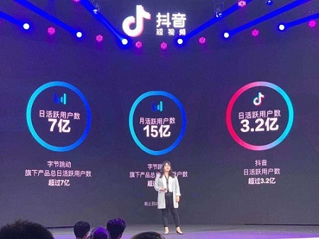 2022年抖音用户有多少亿详细数值