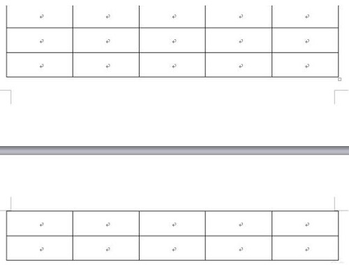 word表格分两页断开解决方法