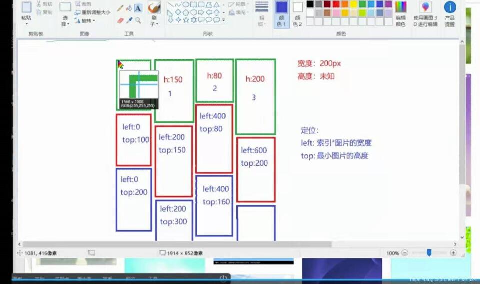 js瀑布流布局的实现