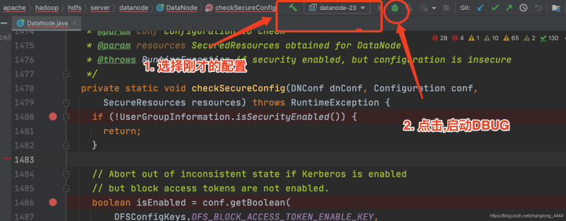 Hadoop 使用IntelliJ IDEA 进行远程调试代码的配置方法