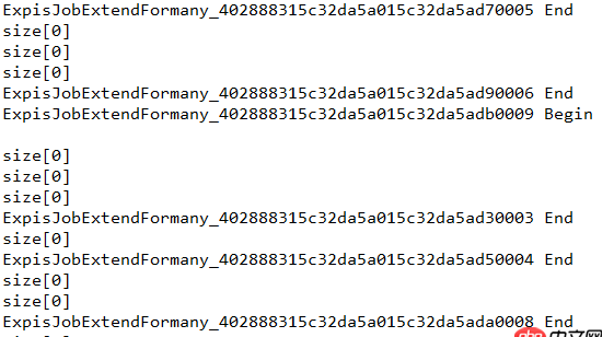 java - log4j多线程日志输出混乱