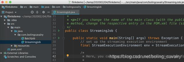 IDEA上运行Flink任务的实战教程
