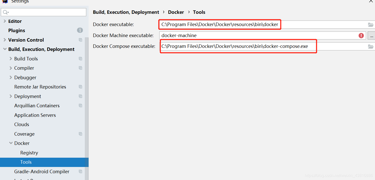 docker compose idea CreateProcess error=2 系统找不到指定的文件的问题