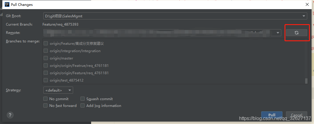 idea手动刷新git分支的详细教程