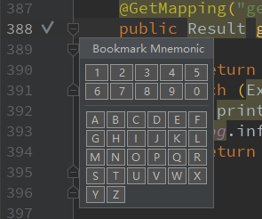 IntelliJ IDEA 小技巧之Bookmark(书签)的使用